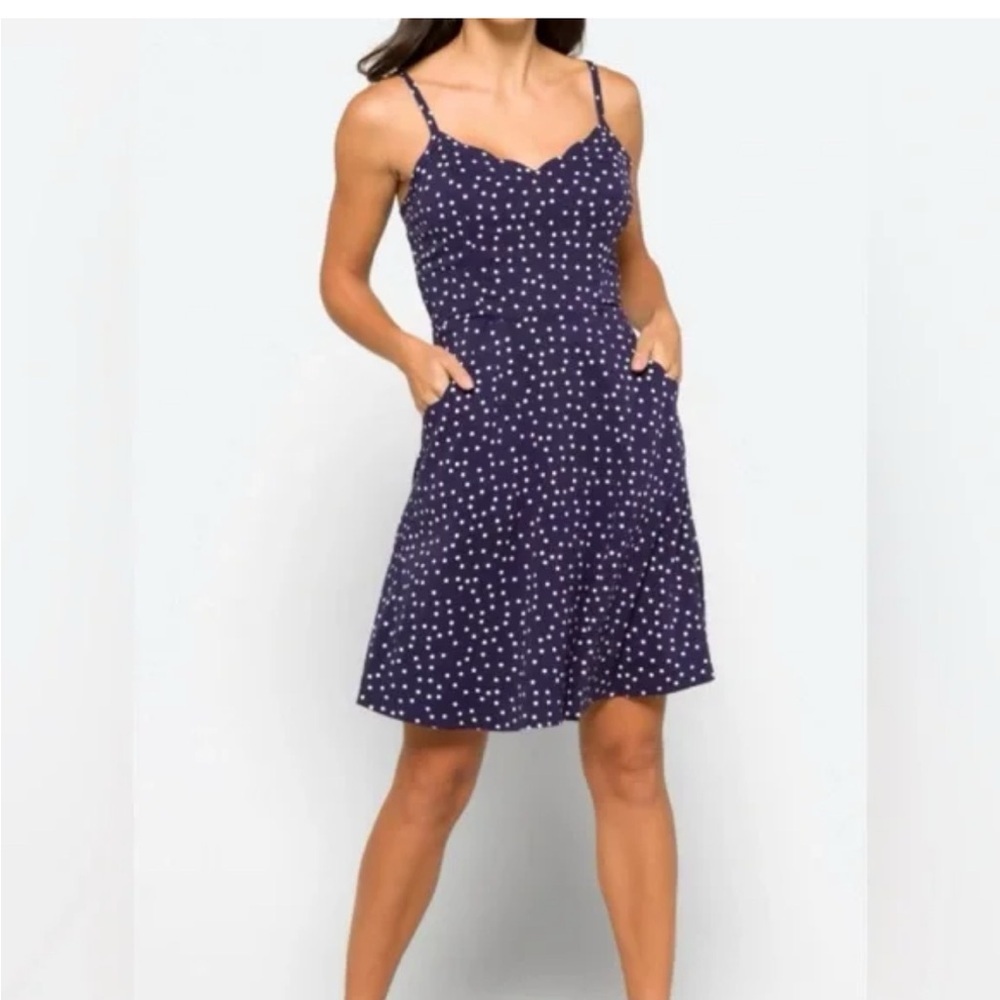 41 Hawthorn Blue Sundress Sleeveless Spaghetti Strap NWOT